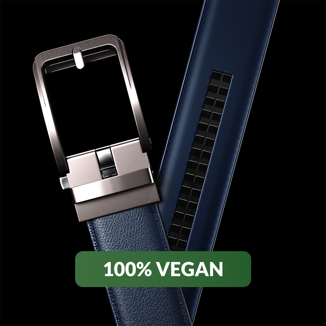 Buckley Belt | Blauw Vegan