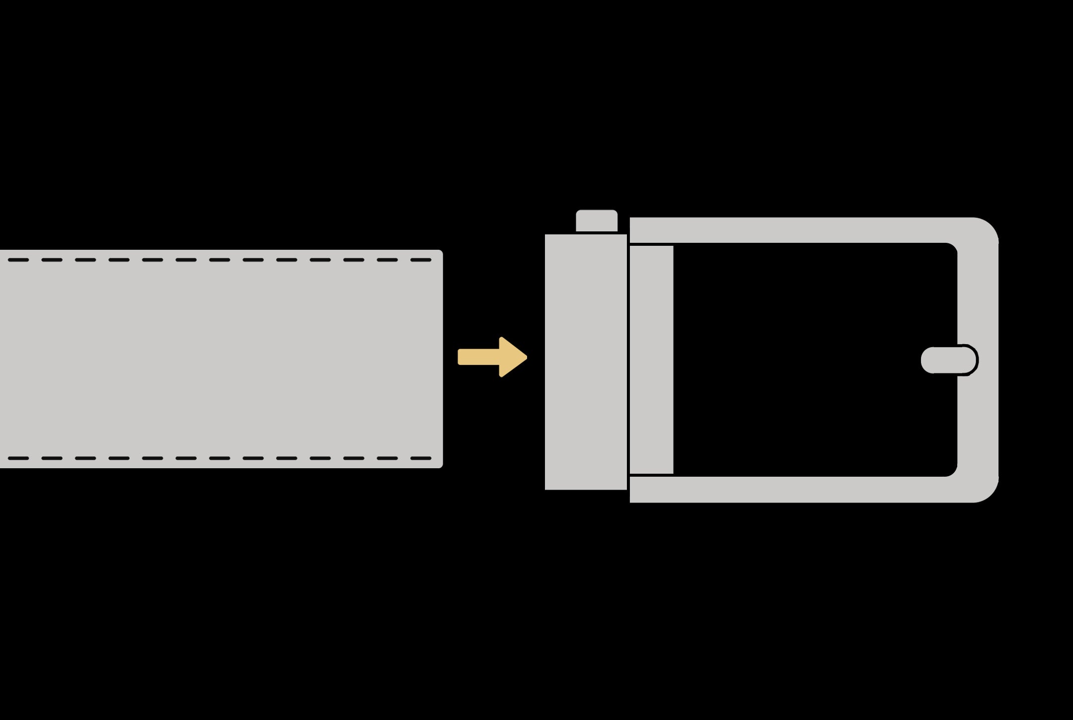 How to attach the buckley belt