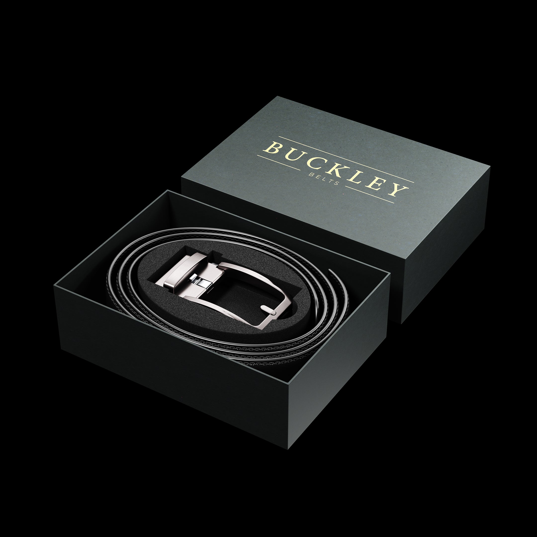 Buckley Belt | Zwart Vegan