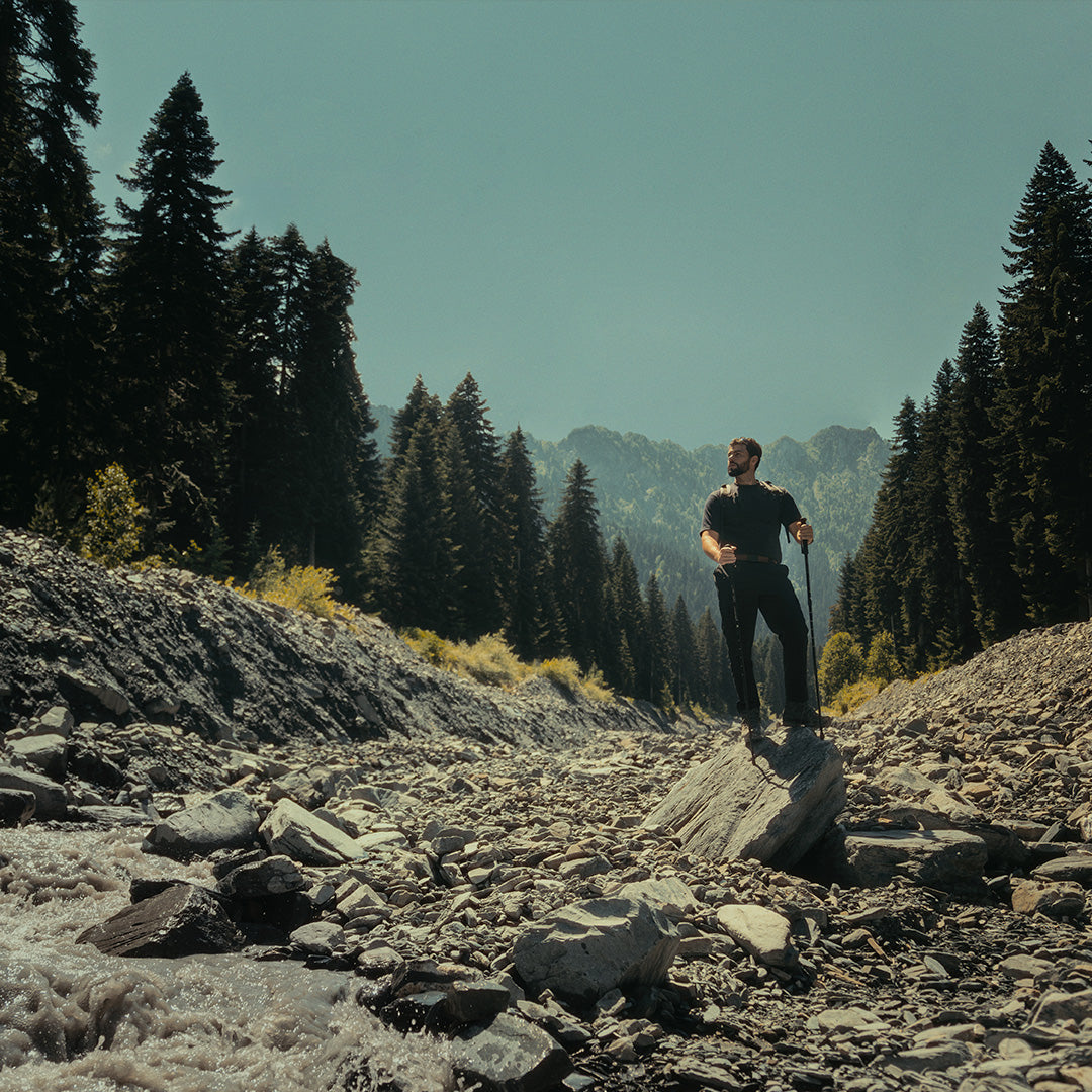THE OUTDOOR BELT - ZWART