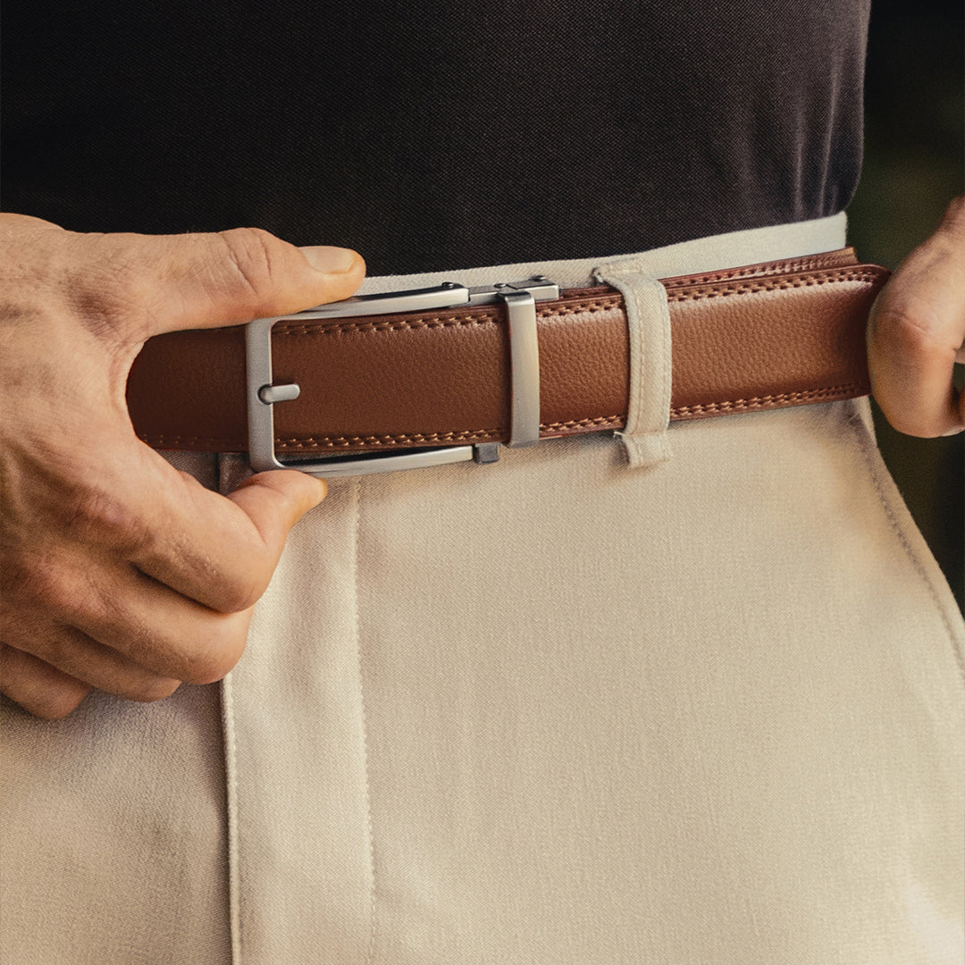 Buckley Belt | Cognac Vegan