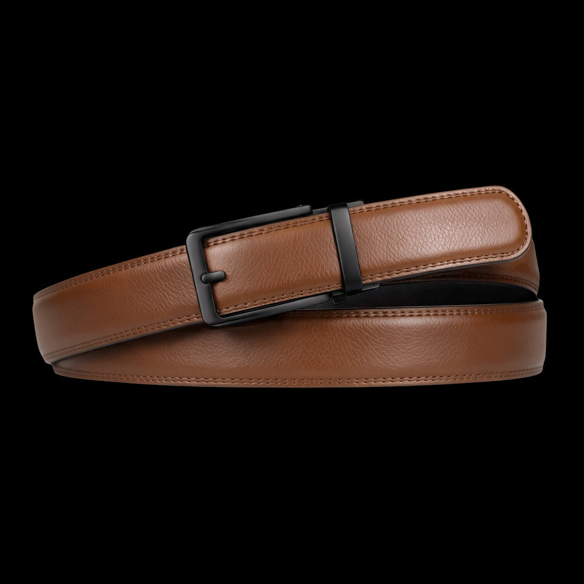 THE CLASSIC BELT -  COGNAC