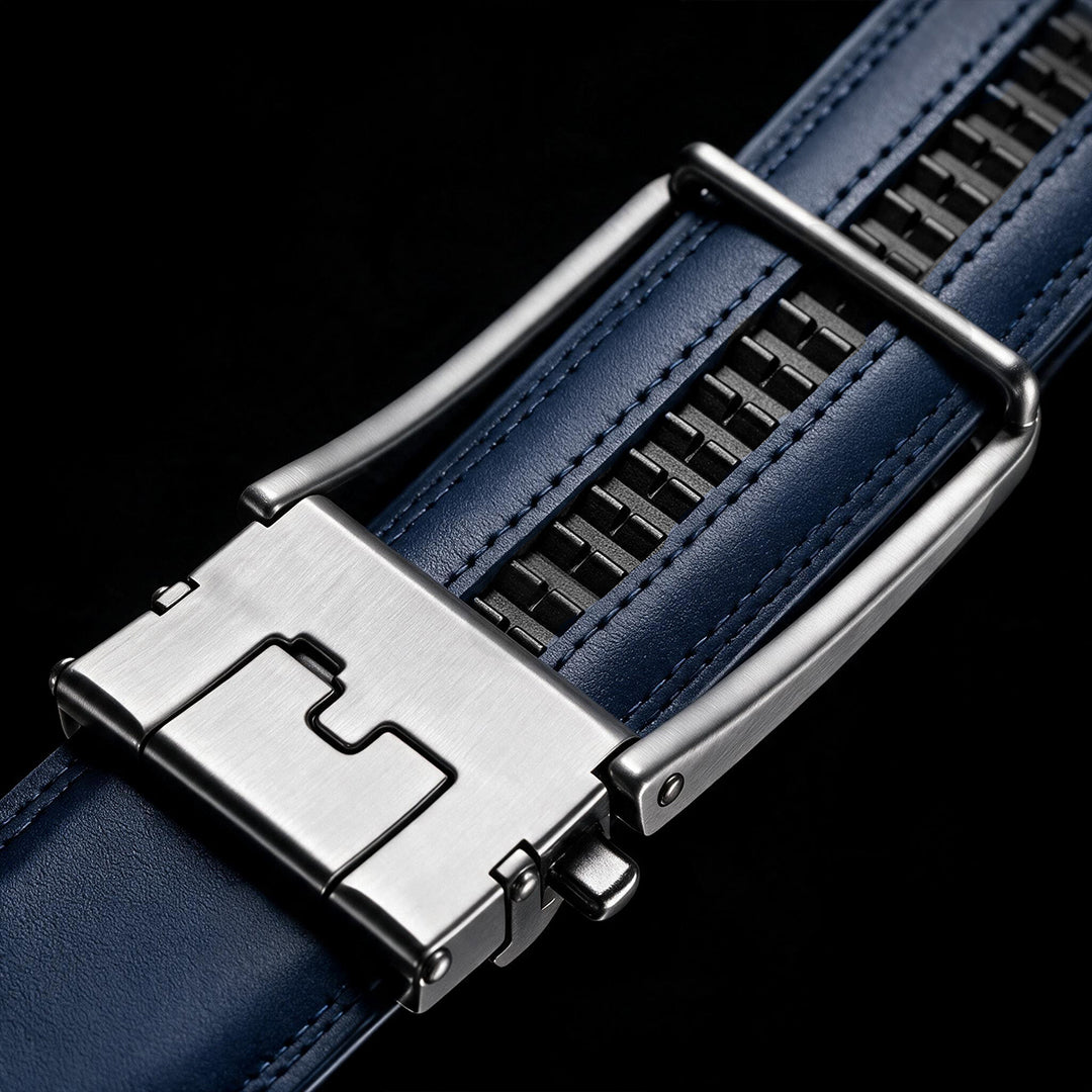 THE VEGAN BELT - BLAUW